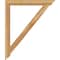 Ekena Millwork Traditional Traditional Rough Sawn Bracket, Western Red Cedar, 4"W x 40"D x 48"H BKT04X40X48TRA01RWR - alternate 2